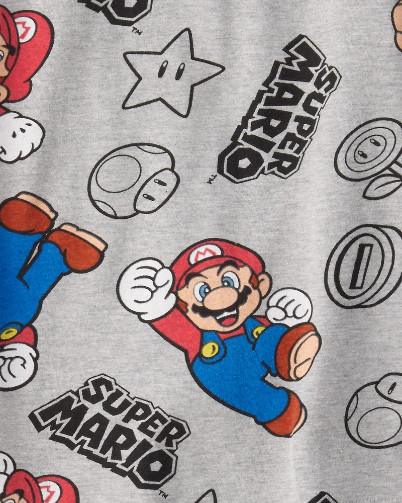 Boys 3-Pack Nintendo Super Mario Long-Sleeve Graphic Tees