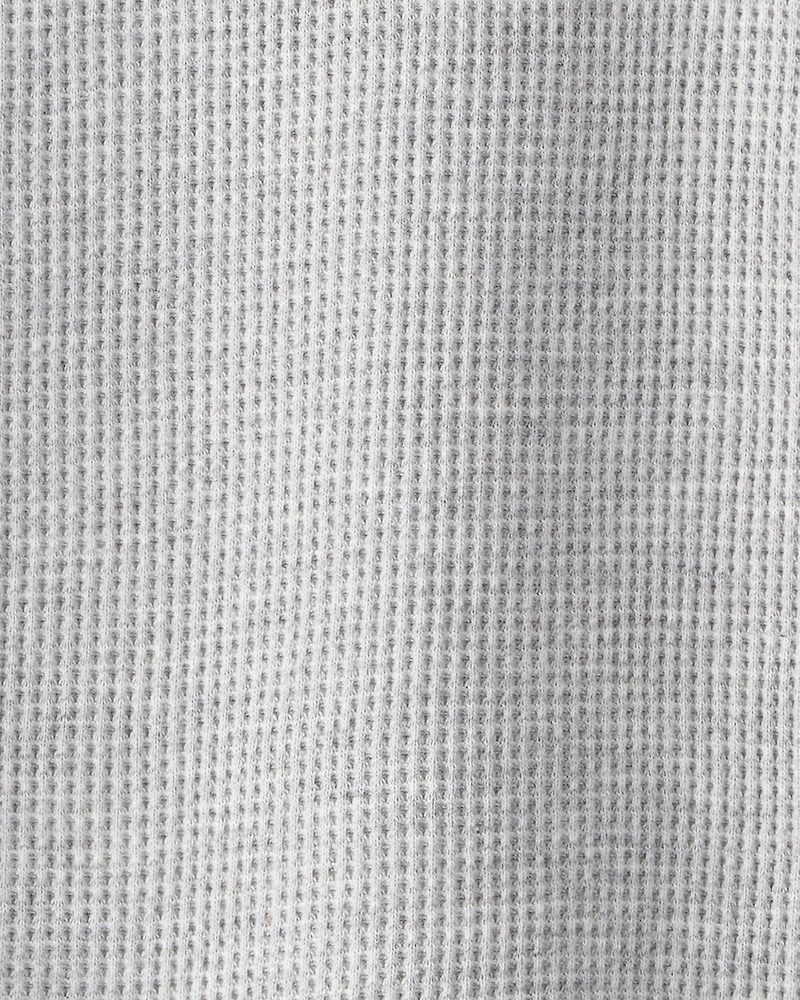 Toddler Boy Thermal Long-Sleeve T-Shirt - Grey/Navy