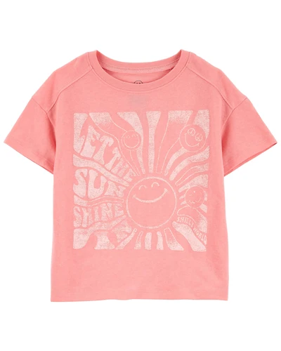 Kid Let the Sun Boxy-Fit Tee