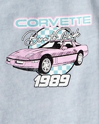 Kid Chevrolet™ Corvette™ Short-Sleeve Graphic Tee - Blue
