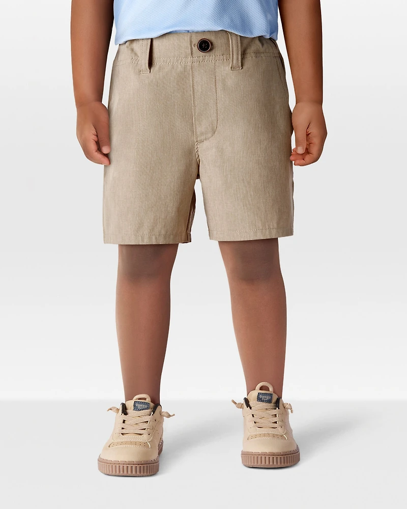 Toddler 2-Pack Active Pull-On Uniform Shorts