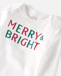 Baby Organic Cotton 2-Piece Merry and Bright Set