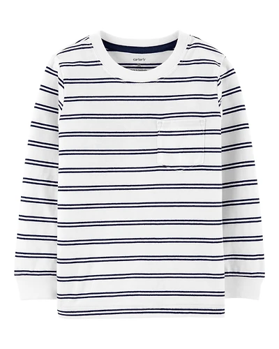 Baby Striped Pocket Jersey Tee