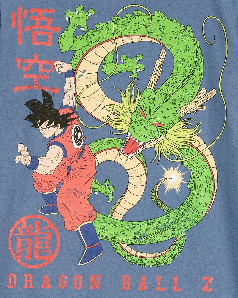 Boys Drago Ball Z Graphic Tee - Navy