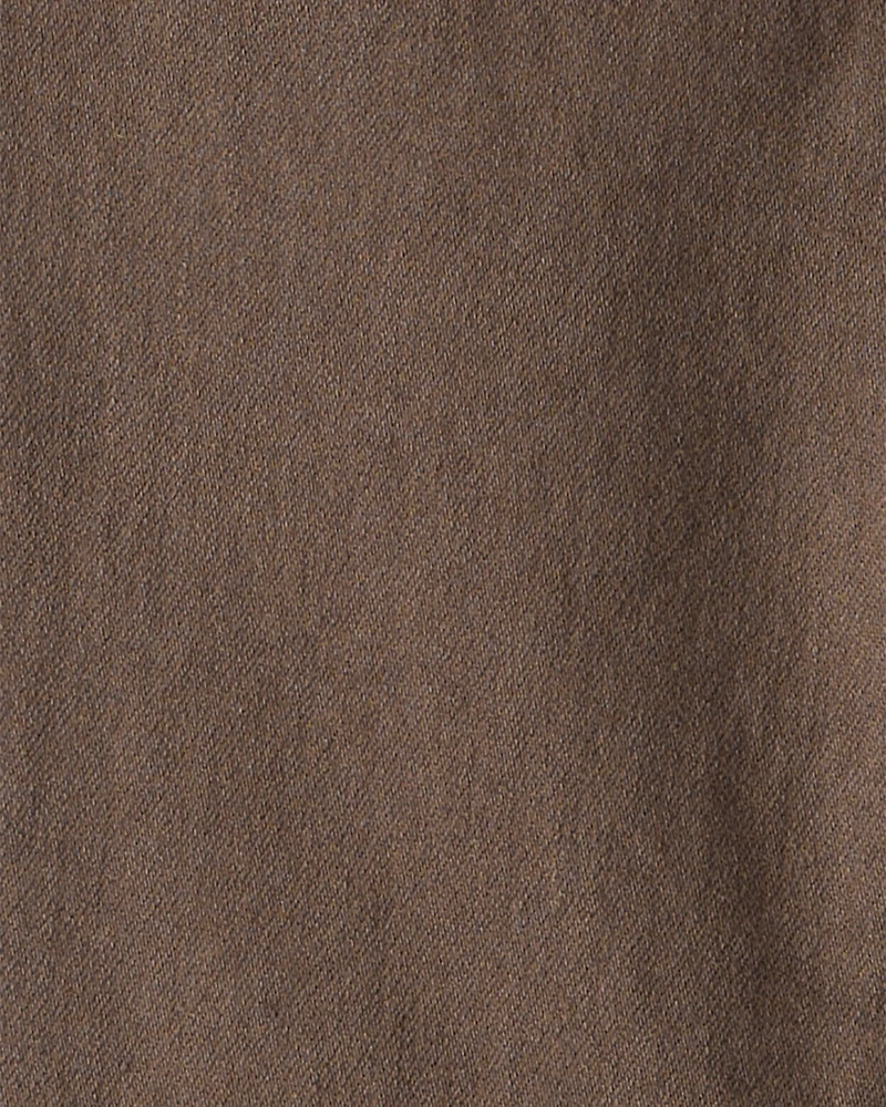 Toddler Boy  Pull-On Slim Fit Pants - Brown