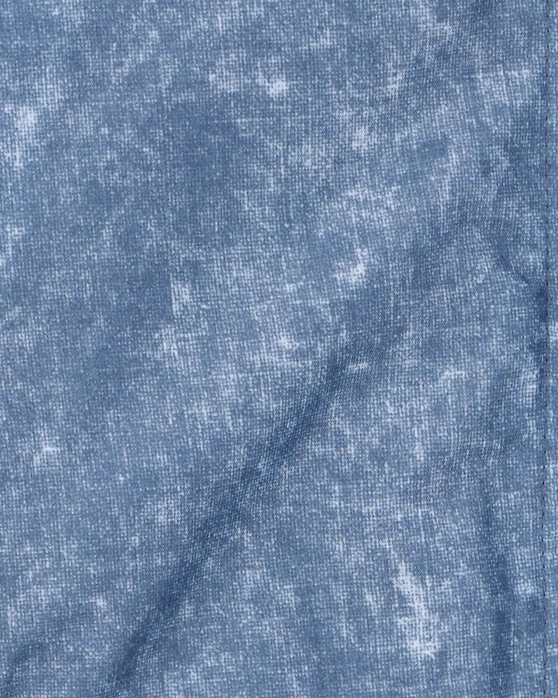 Toddler Boy Fleece-Lined Midweight Jacket - Blue