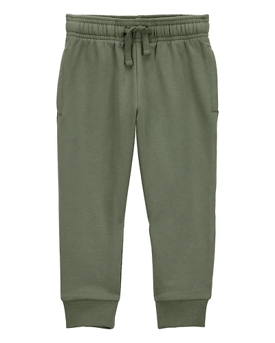 Toddler Pull-On Drawstring Joggers - Green