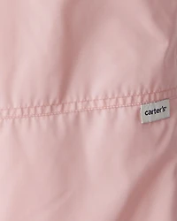 Girls Overall Snow Bibs - Pink