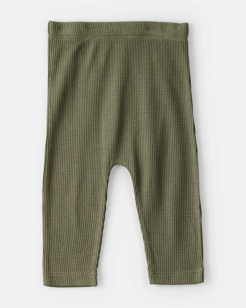 Baby Boy 2-Pack Dinosaur Print PurelySoft Pull-On Pants - Green