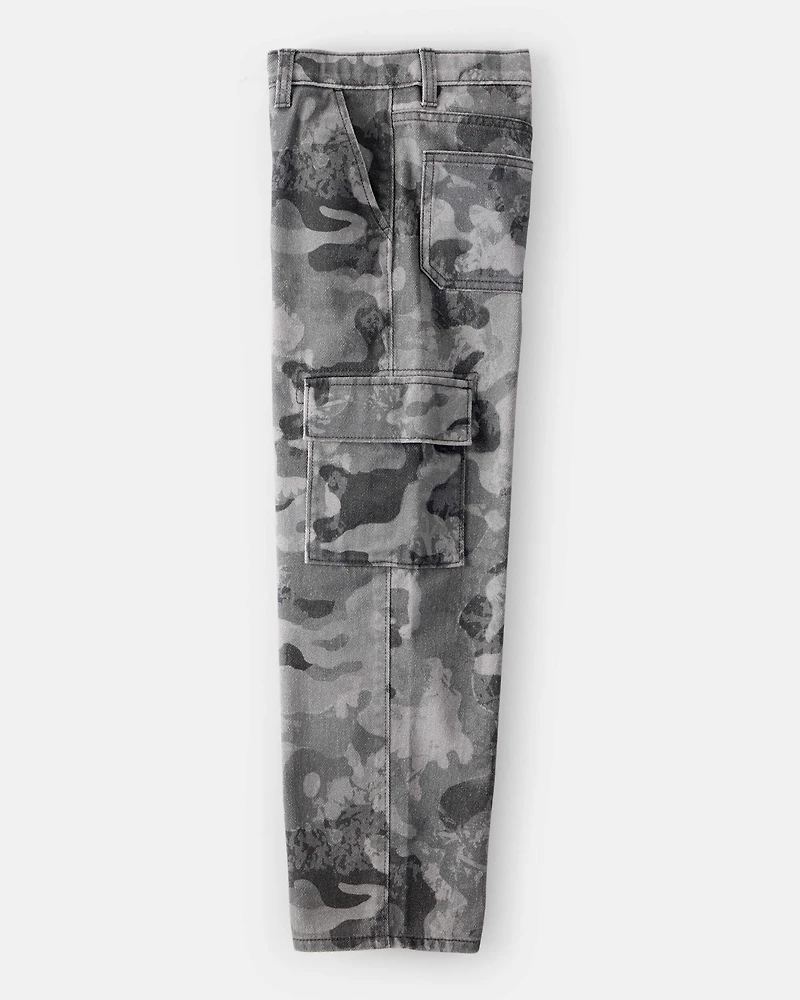 Boys Cargo Camo Fashion Pants