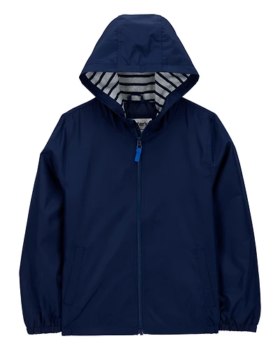 Kid Solid Windbreaker Jacket