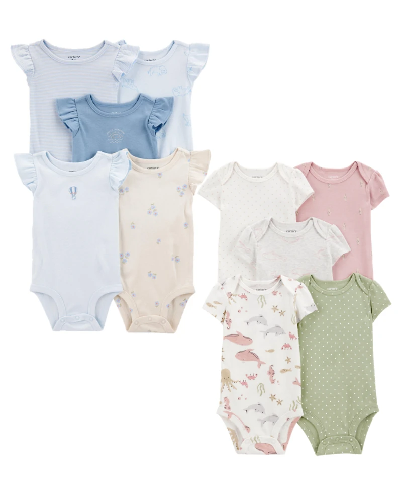 Baby 10-Pack Short-Sleeve Bodysuits