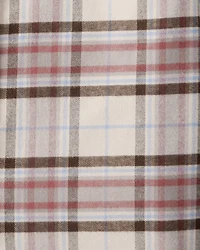 Boys Organic Cotton Button-Front Flannel