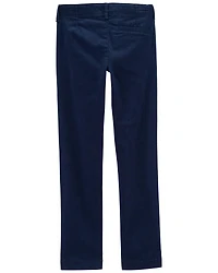 Boys Slim Tapered Chino Pants - Navy
