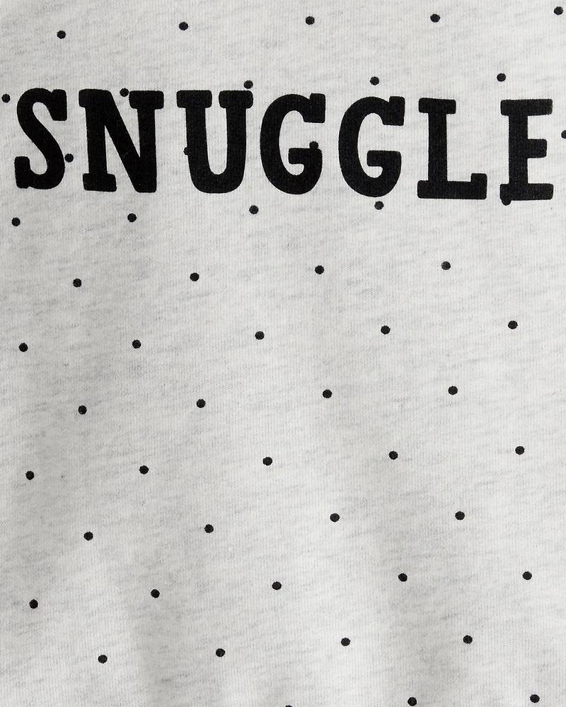 Baby Girl DayDream Fleece Snuggle Pullover & Pant Set - Grey