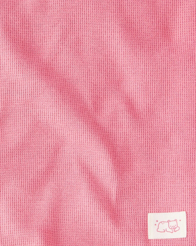 Baby 2-Pack Waffle Knit Blankets - Pink