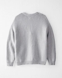 Adult Women's Maternity Oversized Essential Cardigan