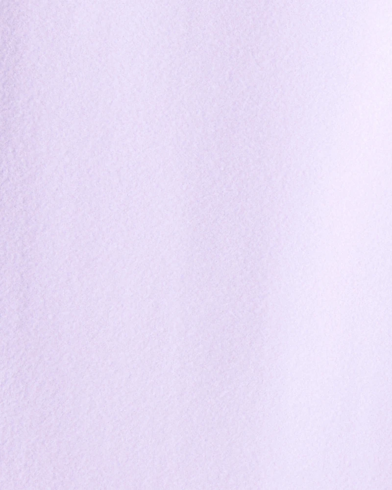 Girls Microfleece Flare Pants - Purple