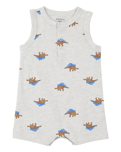 Baby Dinosaur Sleeveless Romper