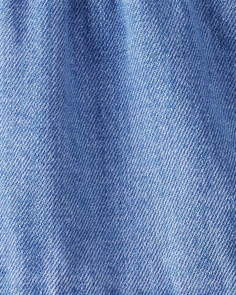Baby Girl Organic Cotton Chambray Dress