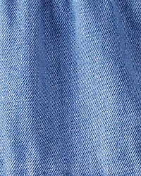 Baby Girl Organic Cotton Chambray Dress