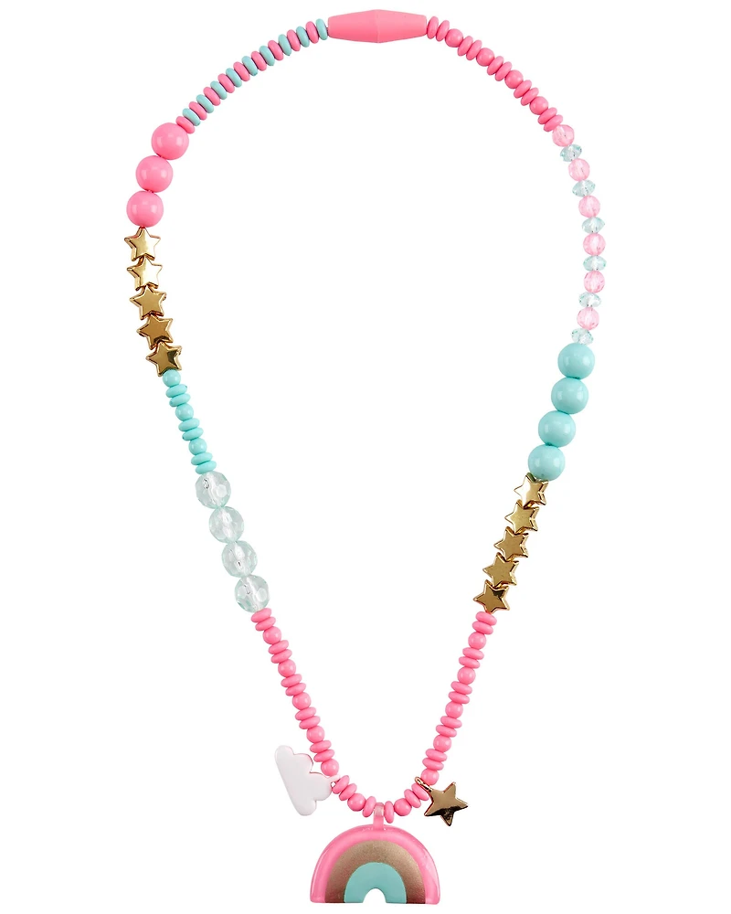 Rainbow Charm Necklace