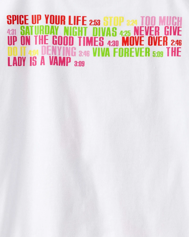 Kid Spice Girls Short-Sleeve Graphic Tee - Ivory