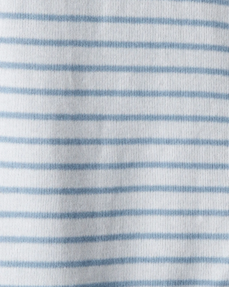 Baby Boy Walrus 100% Cotton Long-Sleeve Snug Fit Sleep & Play Pajamas - Blue