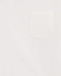 Girls Short-Sleeve Pocket Tee - White