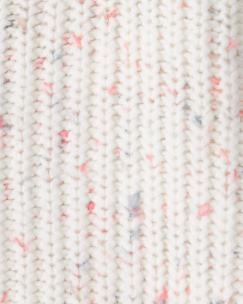 Baby Girl Cardigan Sweater - Cream