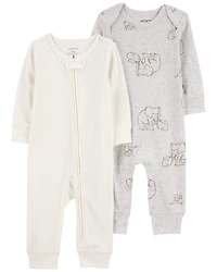 Baby 2-Pack Jumpsuits