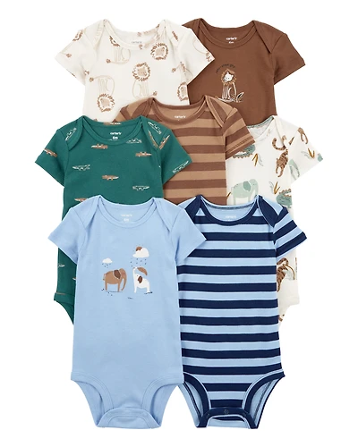 Baby 7-Pack Short-Sleeve Bodysuits