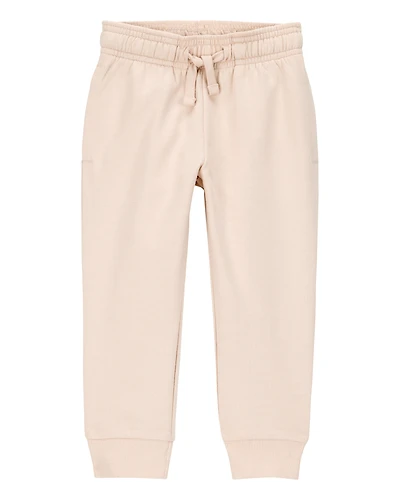 Toddler Pull-On Drawstring Joggers - Khaki