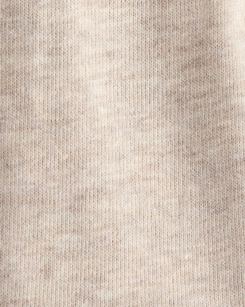 Baby Boy Pull-On Thermal Pants - Heather Grey