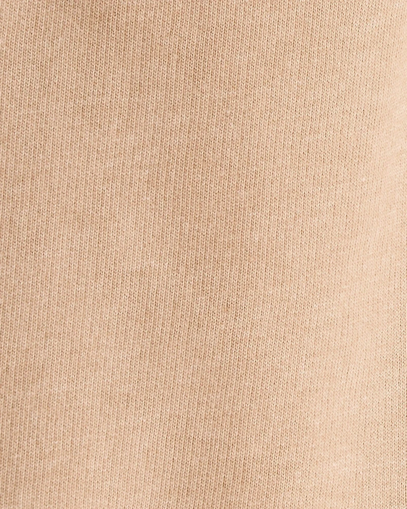 Toddler Boy French Terry Jogger - Tan