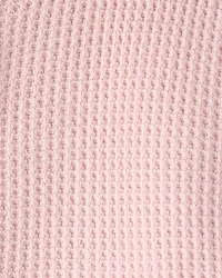 Baby Girl Waffle Knit Hooded Jacket Made with Organic Cotton