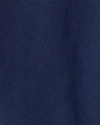 Baby Boy 3-Piece Bicycle Quilted Jacket Outfit Set - Navy