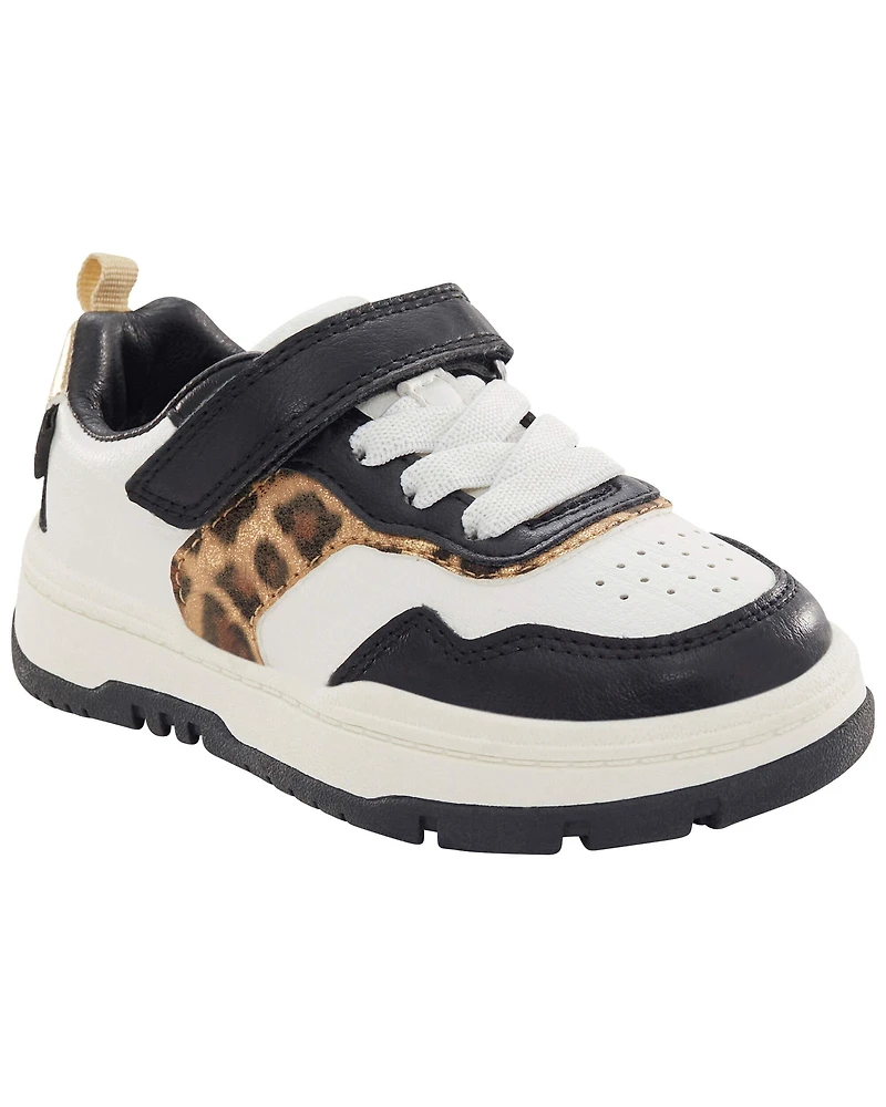 Toddler Cheetah Slip-On Fashion Sneakers