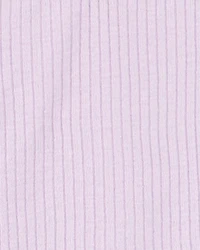 Baby 3-Piece Ribbed Outfit Set - Purple