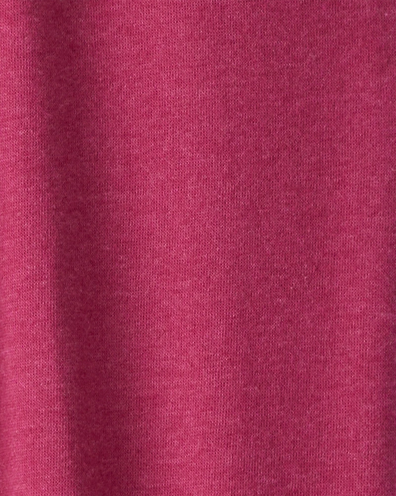 Girls DayDream Fleece Knit Drawstring Joggers - Pink