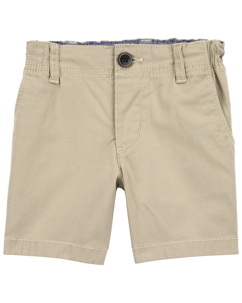 Toddler Boy 2-Pack Stretch Chino Uniform Shorts
