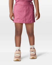 Toddler Girl 100% Cotton Skort - Pink