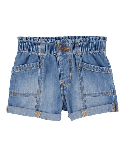 Baby Pretty Utility Short - Cypress Wash
