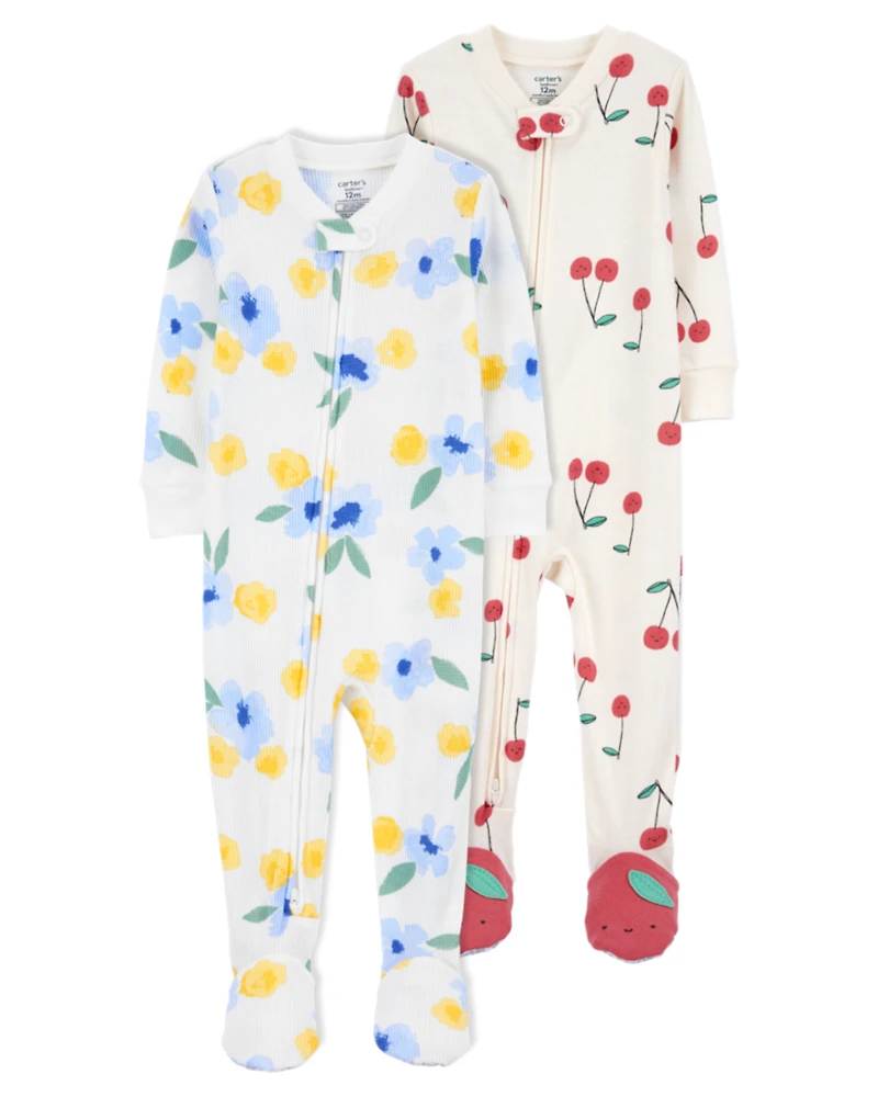 Baby 2-Pack Footie Pajamas