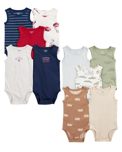 Baby 10-Pack Sleevless Bodysuits