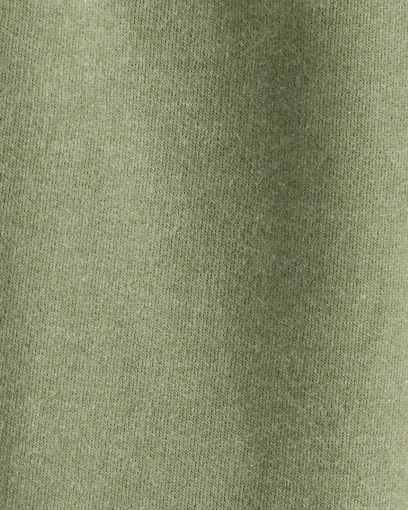 Boys Cotton Joggers - Green