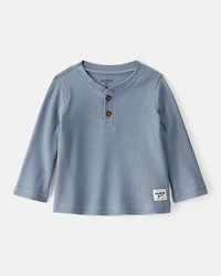 Baby Boy Long-Sleeve Henley Shirt