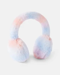 Girls Ombre Earmuffs - Purple/Blue