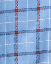 Kid 2-Pack Plaid Pajama Pants - Blue/Ivory
