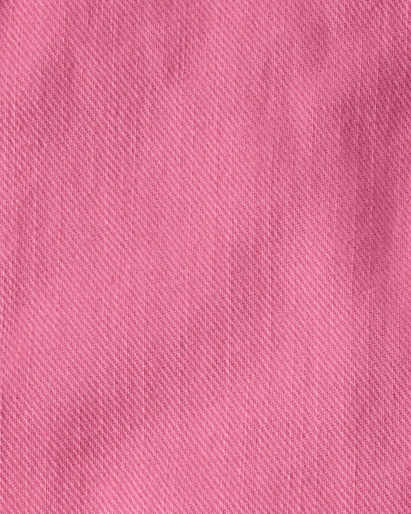 Baby Girl 100% Cotton Skort - Pink